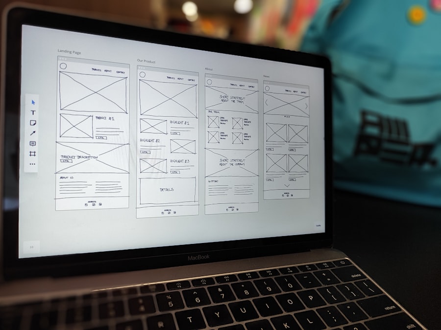 Photo website UX