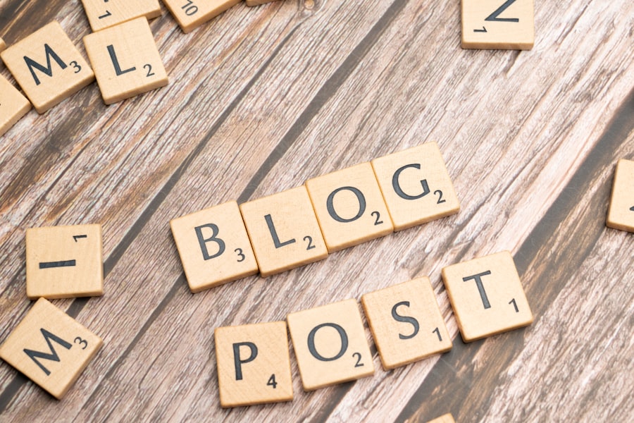Blogging ideas