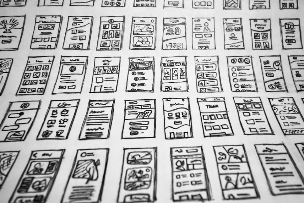 Photo website UX