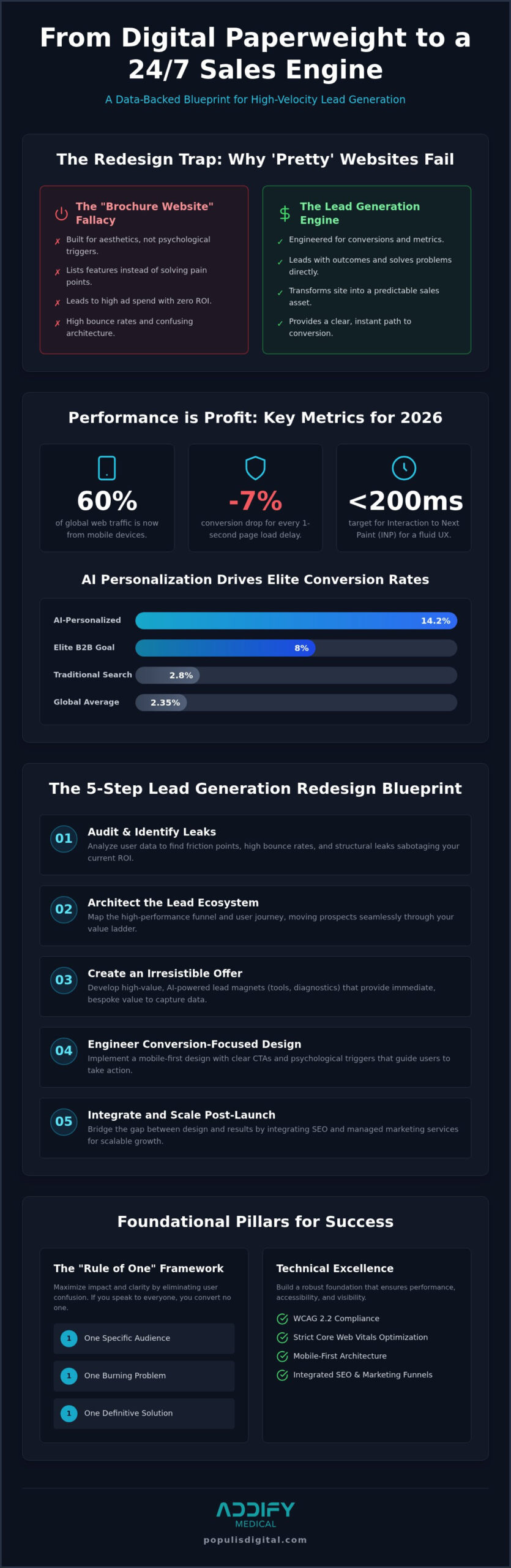 2026 Website Redesign Blueprint for Lead Generation