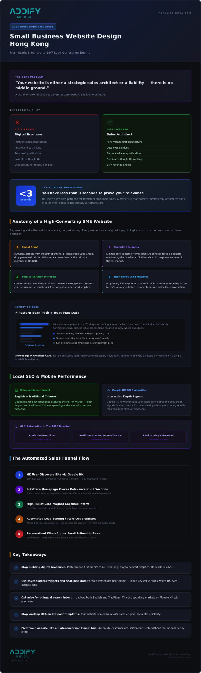 Small Business Website Design Hong Kong: Architecting Your 24/7 Sales Engine in 2026